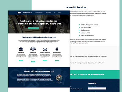 MRT Locksmith Website