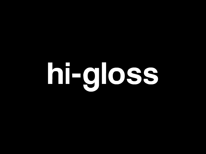 Hi-gloss Logo Animation addmoregloss agency animation design dribbble gloss plus