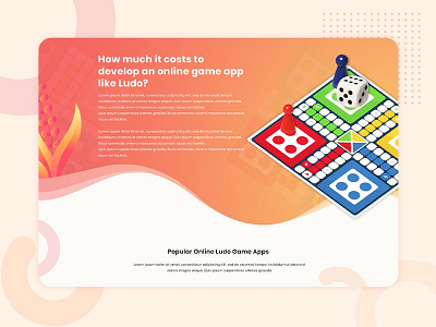 Ludo Game Landing Page