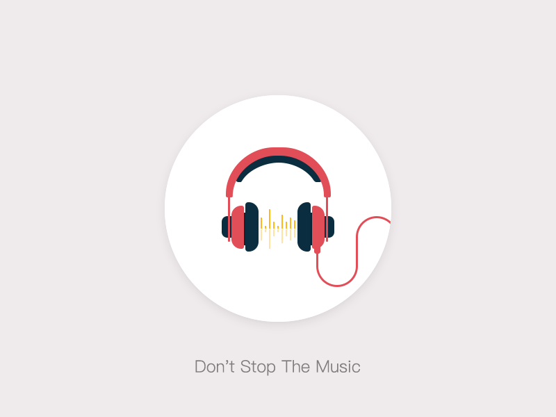 Daily Ui  #007 Don'T Stop Music
