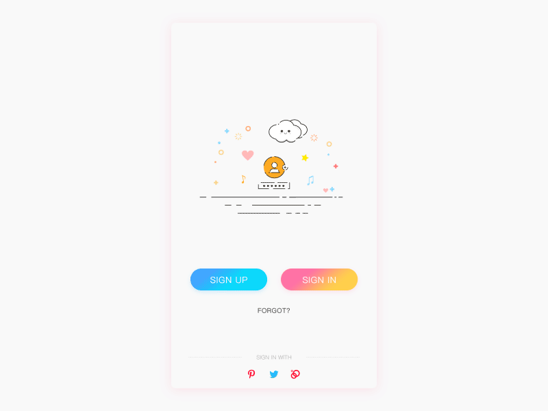 Daily Ui 031 Sign in