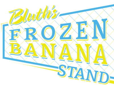 Bluth's Frozen Banana Stand bluths frozen banana stand branding identity senior thesis