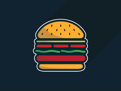 It's Getting Cheesy In Here burger cheese cheeseburger illustration