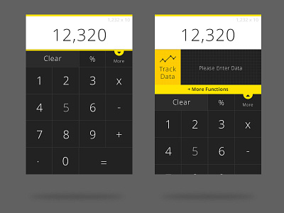 Day 004 of the Daily UI Challenge - Calculator calculator dailyui ui