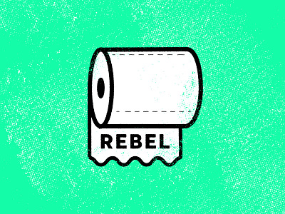 The Over-Under anarchy challenge the man illustration the great debate toilet paper