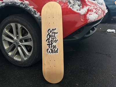 Skatedeck Lettering