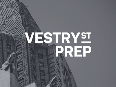 Vestry Street Prep brand identity branding design logo new york nyc