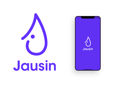 Jausin logo design app brand branding design identity illustrator logo logotipo logotipo do designer movil