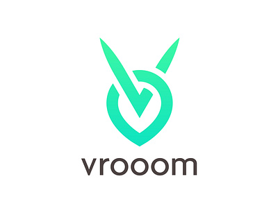 Vrooom: Driveless car Logo