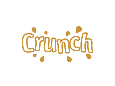 Crunch: Granola Company brand branding colombia dailylogochallenge design harris robert illustrator logo logotipo logotype