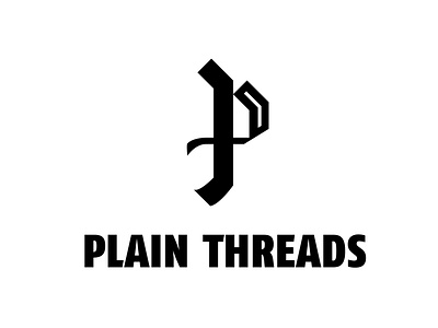 Plain Threads Design brand branding colombia dailylogochallenge design harris robert illustrator logo logotipo logotype