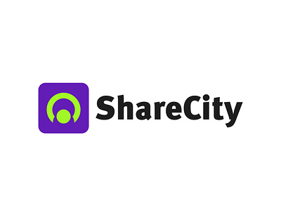 Sharecity: Share Car Service Logo brand branding colombia dailylogochallenge design harris robert illustrator logo logotipo logotype