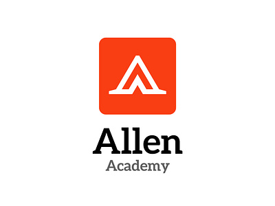 Allen Academy: College/University Logo brand branding colombia dailylogochallenge design harris robert illustrator logo logotipo logotype