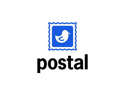 Postal: Postal Service brand branding colombia dailylogochallenge design harris robert illustrator logo logotipo logotype