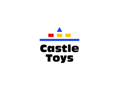 Castle Toys: Toy Store brand branding colombia dailylogochallenge design harris robert illustrator logo logotipo logotype