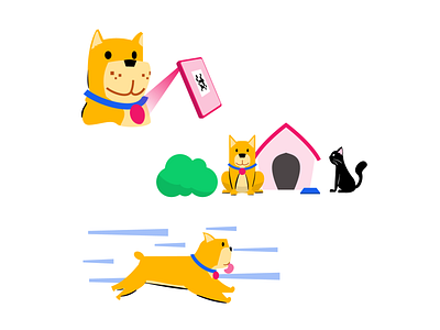 Dog Illustration animals design dog illustration illustrator ilustración pet vector