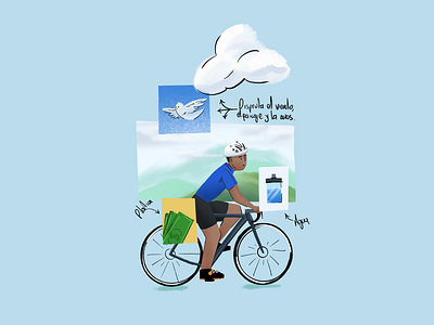 Bike day bike design graphic design illustration illustrator ilustración procreate ride