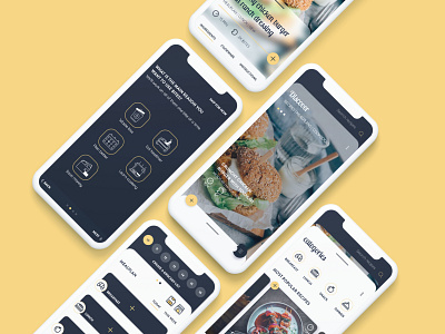 // Bites - Mealplanner application adobe xd app branding design graphic design interface interface design ui user experience ux