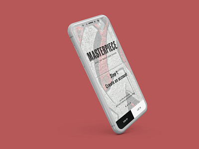 // Masterpiece AR - app design