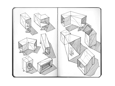 Sketchbook_09 architecture artwork design illustration ink moleskine sketch sketchbook tinyhouse urbanism
