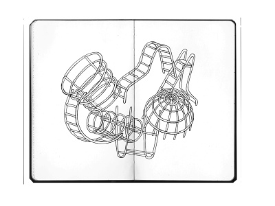 Sketchbook_17 architecture artwork design illustration ink moleskine playground sketch sketchbook