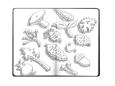 Sketchbook_19 artwork design forest illustration ink moleskine nature sketch sketchbook