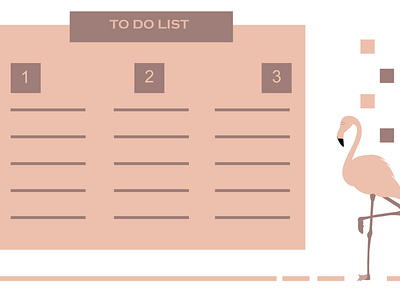 Flamingo to do list