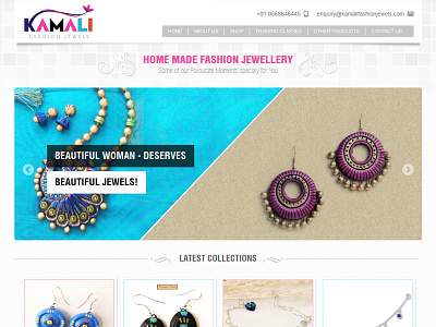 Kamali Fashion Jewels fashion home made fashion jewelry jewels paper quelling studs teracotta