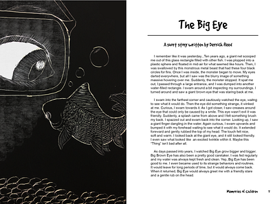 Big Eye Short Story Illustration