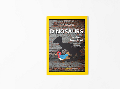 Dinosaurs Among Us design illustration typography