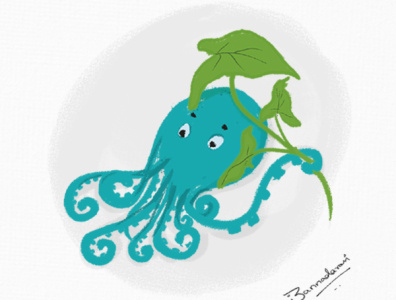 #octopus #art #illustration #colors