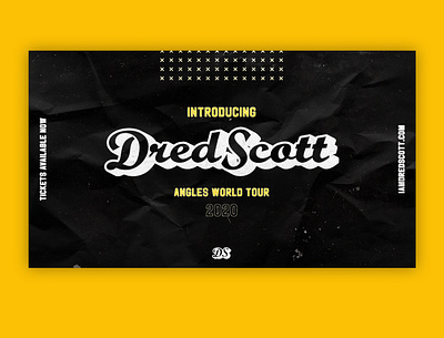 Dred Scott Branding & Identity artist branding identity logo music musician promo promotional