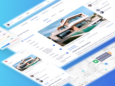 Real Estate Inspection Web App design graphic design ui ux web