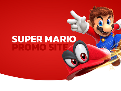 Super Mario promo site