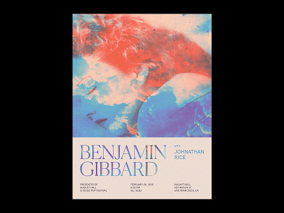 Benjamin Gibbard at August Hall