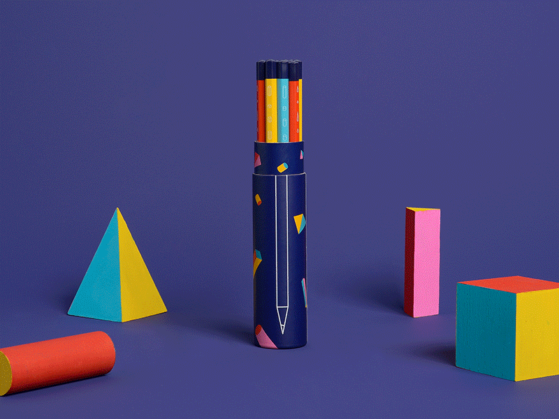 Prismatic abstract art direction color packaging pencils photography prism prismatic product product design shapes