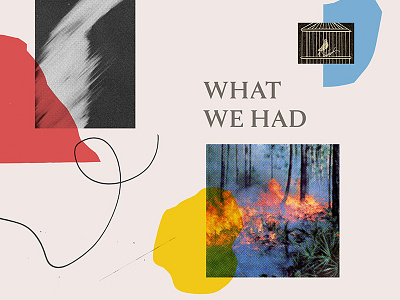 Broadwood Explorations #3 album cover collage cover design design doodle photograph scraps