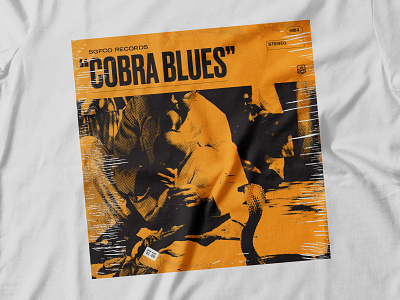 Cobra Scare 02 album art apparel design graphic music t shirt typography