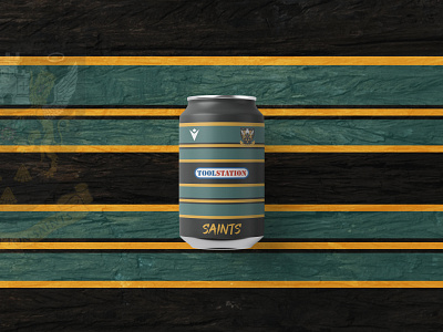 Northampton Saints - Premiership Beers Collection ale beer can beers branding can design craft ale craft can craft lager design rugby rugby can rugby world cup