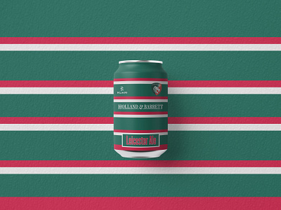 Leicester Tigers - Premiership Beers Collection ale beer branding beer can beer label can design can designer cider craft ale craft beer craft brew craft brewery craft can craft lager green kukri