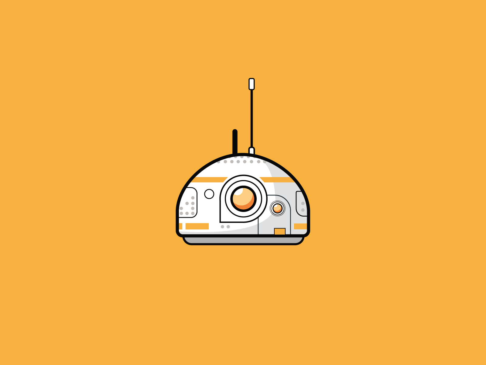 Bb8 Star Wars By Wirral Graphic Designer On Dribbble