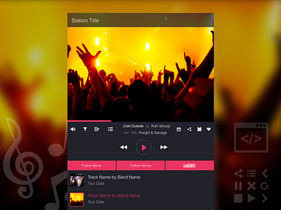 Embeddable Music Player