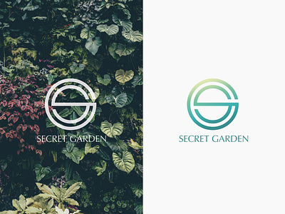 Secret Garden branding design garden graphic design letters logo logo design secret