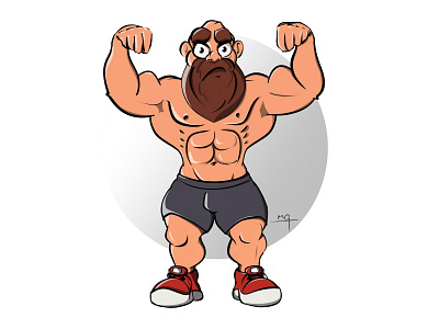 Crossfit characterdesign crossfit illustration sketchbookpro