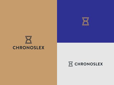 Chronoslex branding classic design graphicdesign law logotype minimal scale