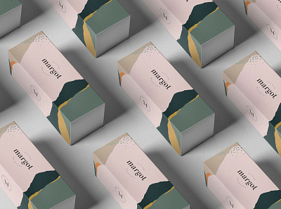 Margot branding design packaging pattern