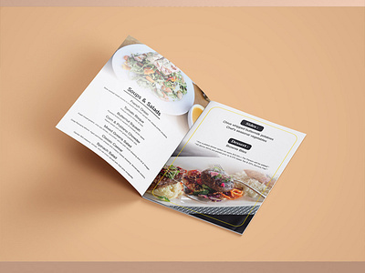 awesome restaurant menu food flyer by Graphic Design Team on Dribbble