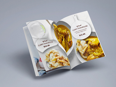 Simple and Fresh Menu Brochure