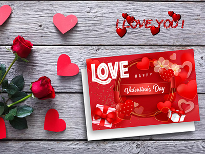 Valentine's gift card