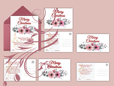 Christmas Holiday Invitation cards